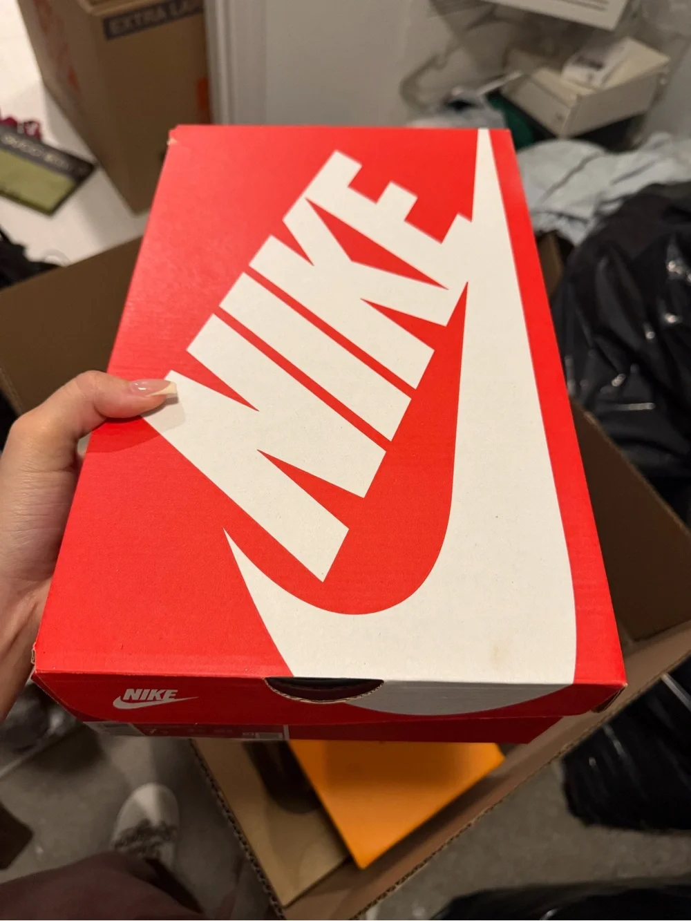 Nike Kids Black and White Low-Top Sneakers